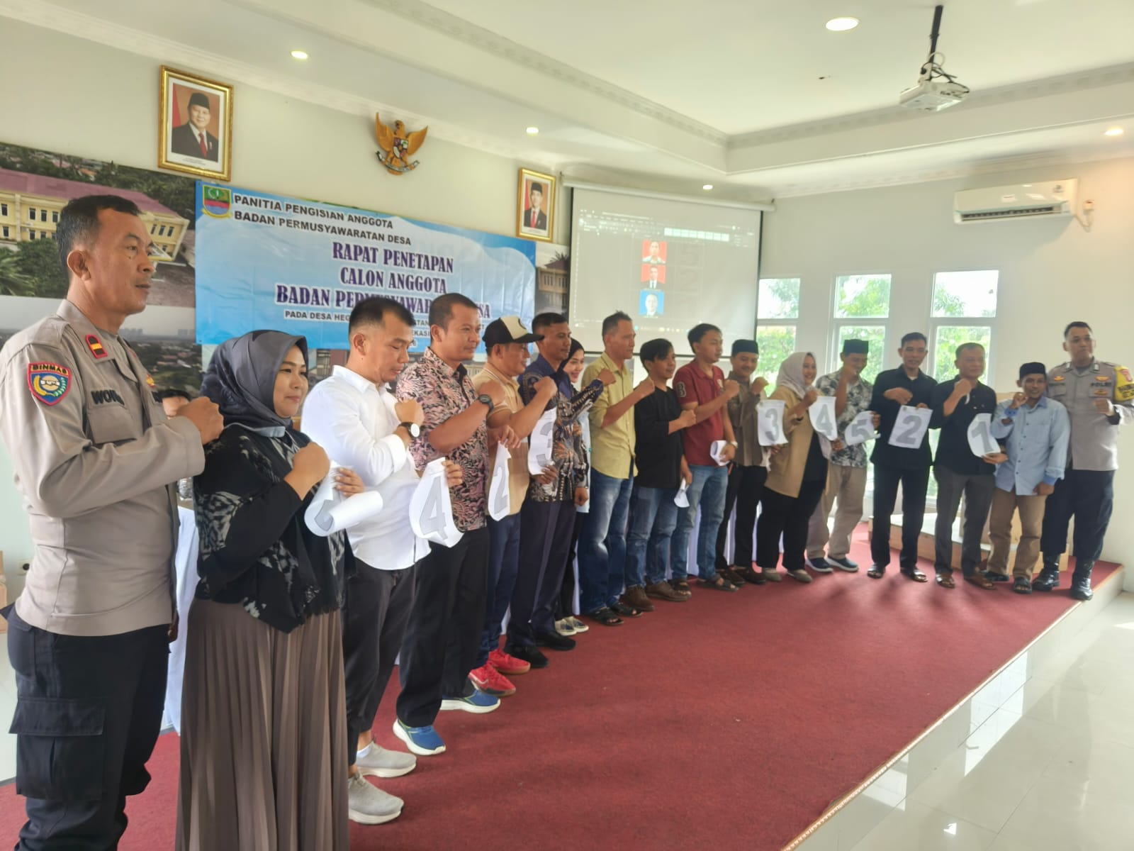 PENTAPAN CALON ANGGOTA BPD HEGARMUKTI PERIODE 2026-2034